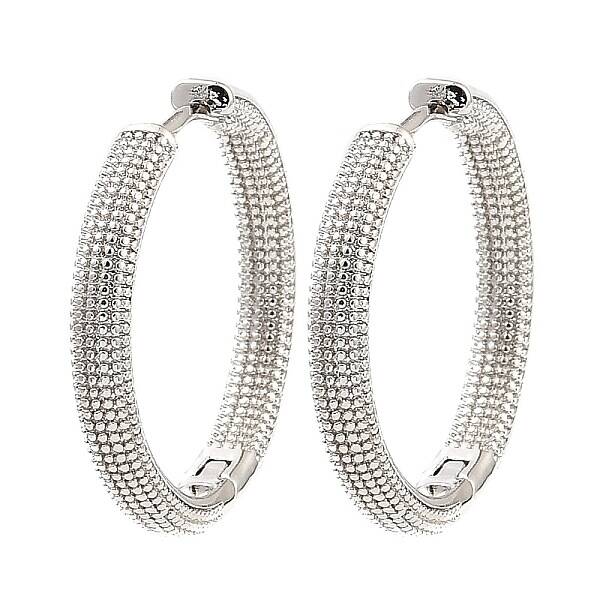 Brass Hoop Earrings