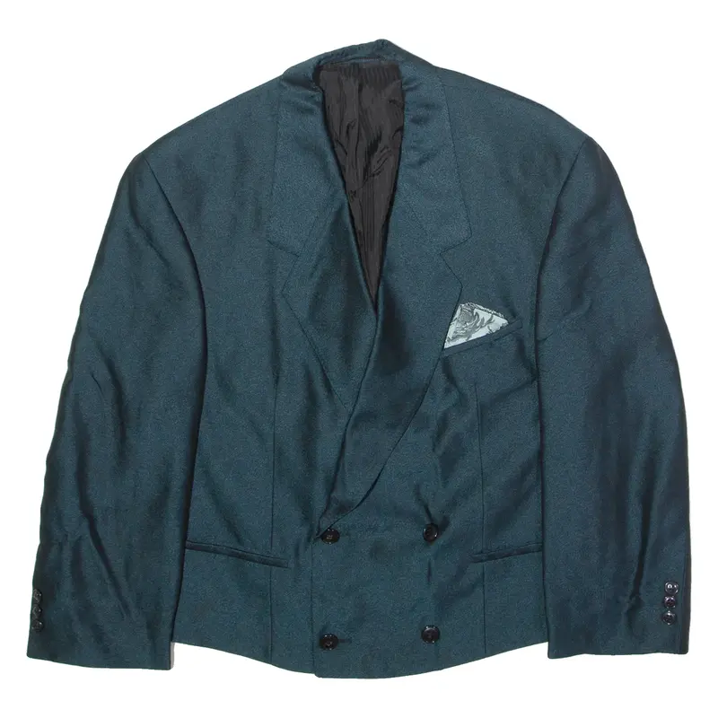 RITEX Mens Blazer Jacket Blue 90s S