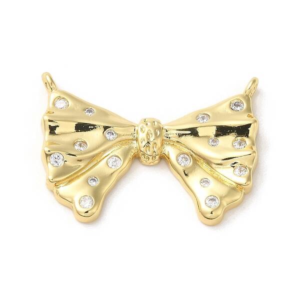 Real 18K Gold Plated Brass Micro Pave Cubic Zirconia Pendants
