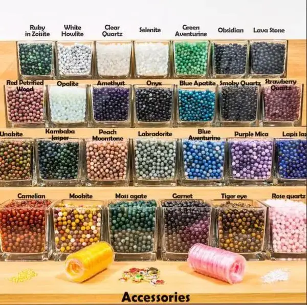 Weekly Picks 【20/40pcs】VIP Hight Quality Natural Crystal Beads For DIY Bracelets/8-10mm
