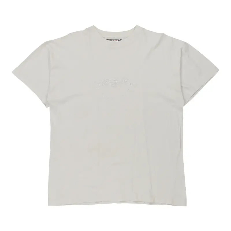 Krizia T-Shirt - Large White Cotton | Size: large