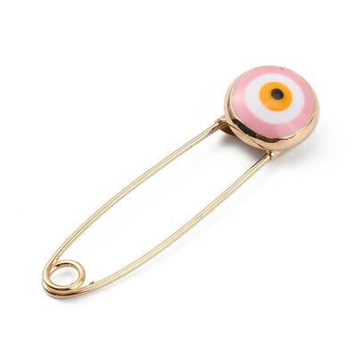 Alloy & Glass Safety Pins