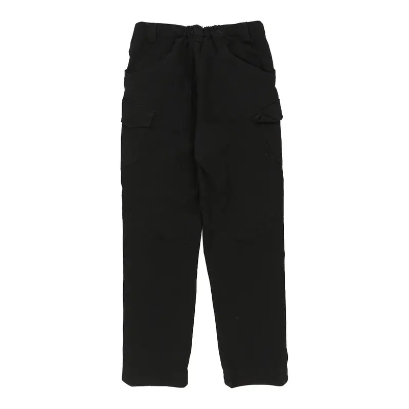 Jifeng Cargo Trousers - 36W 30L Black Cotton