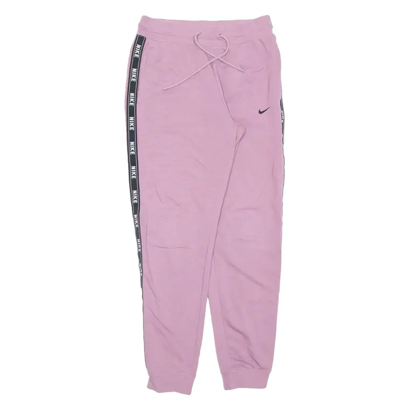 NIKE Womens Joggers Purple Tapered S W26 L29