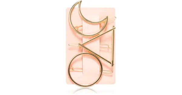 BrushArt Simple Shapes Hair Clips 3pcs