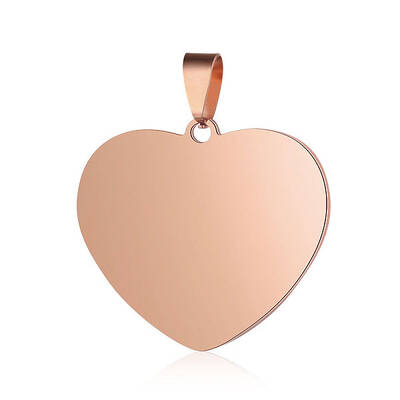Ion Plating(IP) 304 Stainless Steel Stamping Blank Tag Pendants