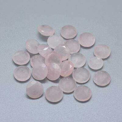 Natural Rose Quartz Cabochons