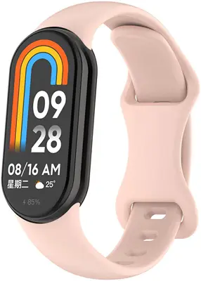 4Wrist Cinturino In Silicone Per Xiaomi 9 E 8 - Rosa