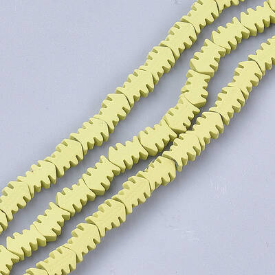Spray Painted Non-magnetic Synthetic Hematite Beads Strands