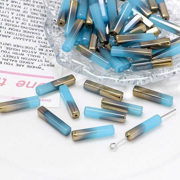 Electroplate Glass Beads