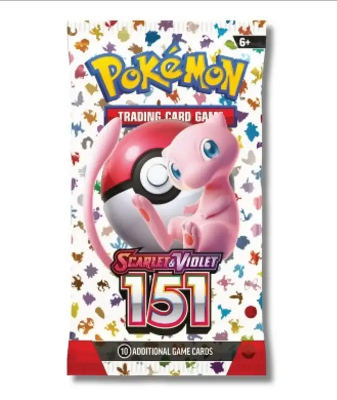Pokémon Trading Card Game Scarlet & Violet 151 Booster Pack - Includes 10 Cards & Basic Energy - Original 151 Pokémon - Per...