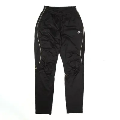 KAPPA Track Pants Black Straight Mens S W24 L30
