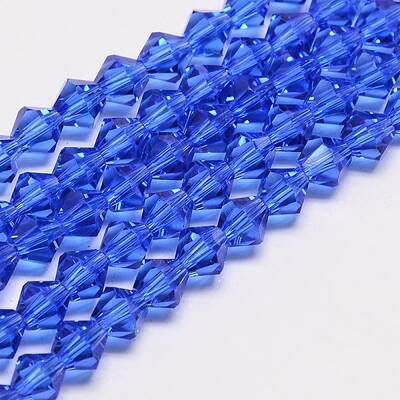 Transparent Glass Beads Strands