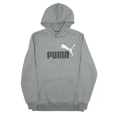PUMA Hoodie Grey Pullover Mens M