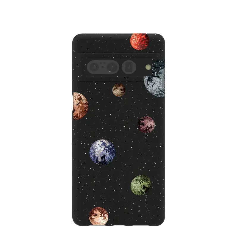 Black Deep Space Google Pixel 7 Pro Case