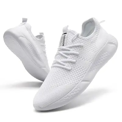 Leafage Men's  Comfortable running  Lightweight fashion sneakers Walking  Closed trainer running training Athletic Footwear R...