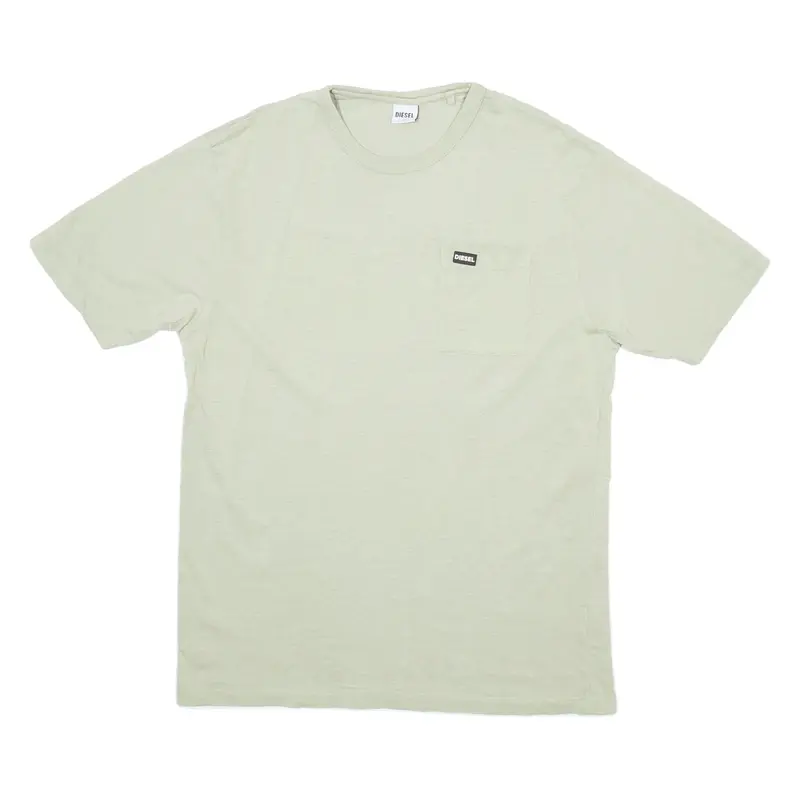 DIESEL Mens T-Shirt Green L