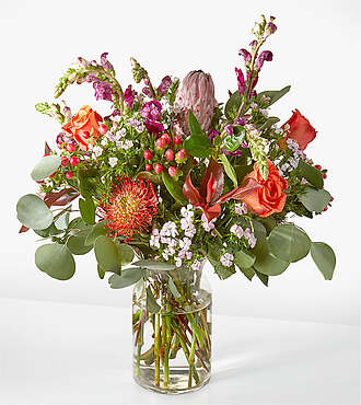 Burgundy Fantasy Bouquet - FedEx