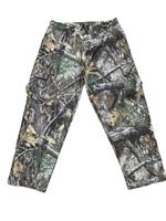【Plus Size】 Camo Leaf Print Trousers, Casual Comfy Straight Leg Trousers for Men, Plus Size Bottoms for All Seasons, Work...