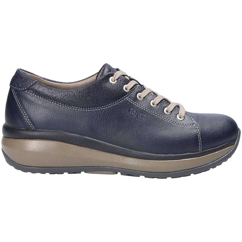 Joya Athena Leather Women's Lace Up Shoes - Dark Blue - Size:US 7.5 Women