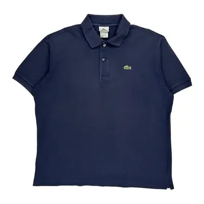 Lacoste Polo Shirt - XL Navy Cotton | Size: x-large