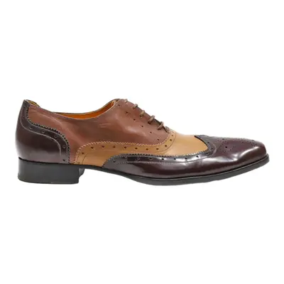 UNDANDY Brogue Shoes Brown Leather Mens UK 11