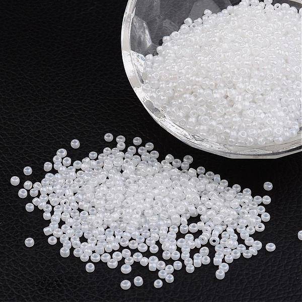 12/0 Ceylon Round Glass Seed Beads