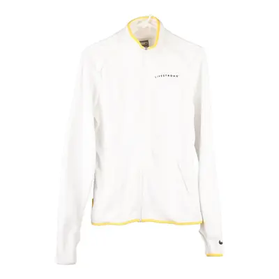 Livestrong Nike Fleece - Medium White Polyester