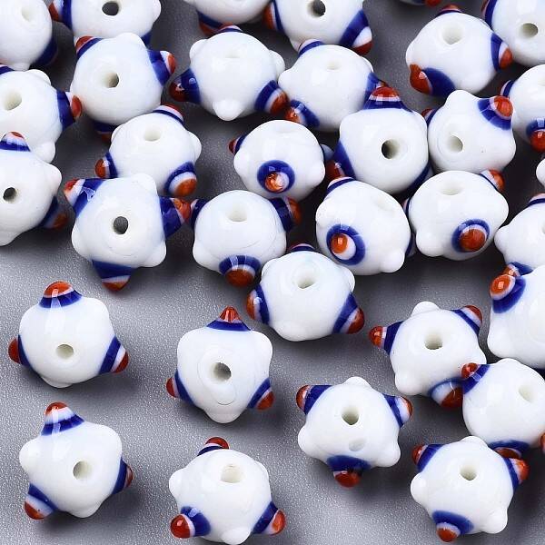 Handmade Bumpy Lampwork Beads