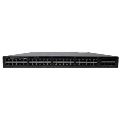 Cisco WS-C3650-48FWD-S | Catalyst 3650 Series 3650-48FWQ 48 x RJ-45 Ports PoE+ 10/100/1000Base-T + 4 x SFP Uplinks Ports Laye...