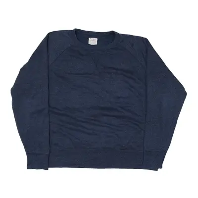 CHAMPION Sweatshirt Blue Crew Neck Mens XL