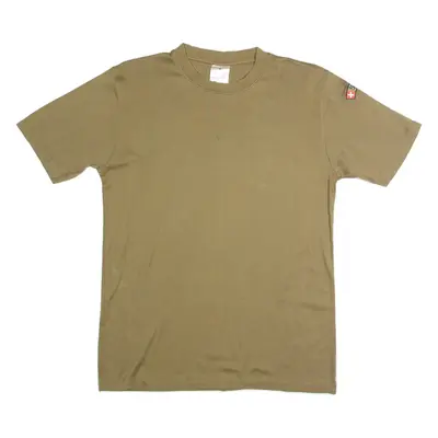 TEXTILES VERTRAUEN Suisse Military Mens T-Shirt Green M