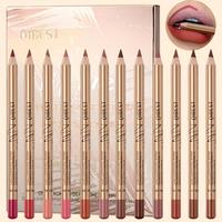Long Lasting Lip Liner Set, 12pcs/set Easy Coloring Lipstick & One Step Lips Makeup Kits, Lipstick Pencil for All Occasions M...
