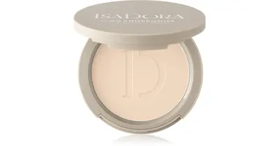 IsaDora The No Compromise long-lasting compact powder for a matte finish color 60 Neutral Porcelain 8 g