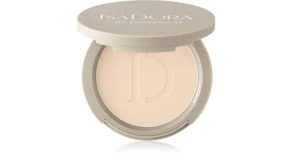 IsaDora The No Compromise long-lasting compact powder for a matte finish color 60 Neutral Porcelain 8 g