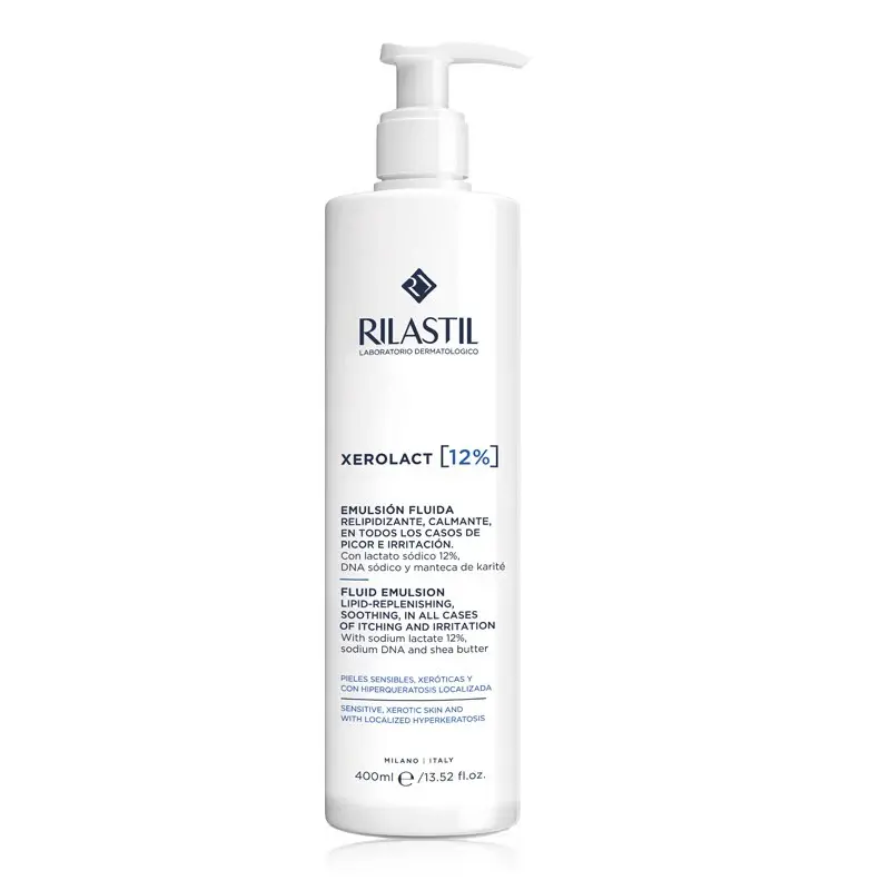 Rilastil Xerolact 12% Keratin Regulatory Moisturizing Milk 400ml