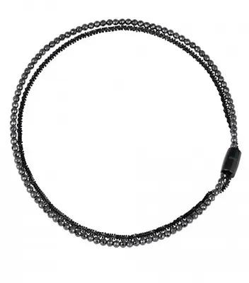 Breil Double Necklace with Magnetic Hematite System TJ2939