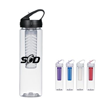 100 Promotional 25 oz Fruit Fusion Bottle - USA Made & BPA Free