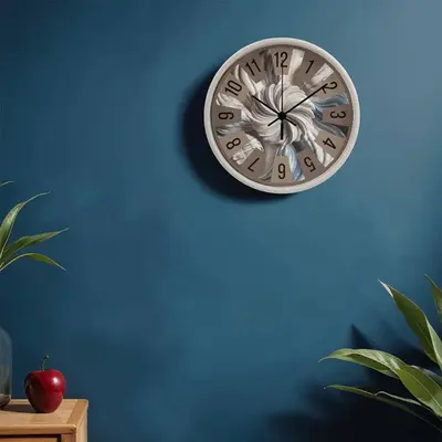 Marble Memories - Artistic Wall Clock