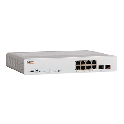 Ruckus Networks ICX7150-C08P-2X1G | ICX 7150 8 x Ports PoE+ 10/100/1000 + 2 x Ports SFP Managed Gigabit Ethernet Network Swit...