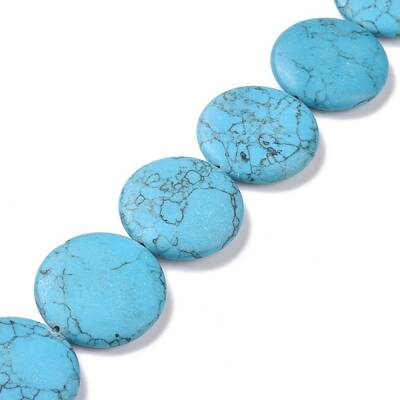 Synthetic Turquoise Beads Strands