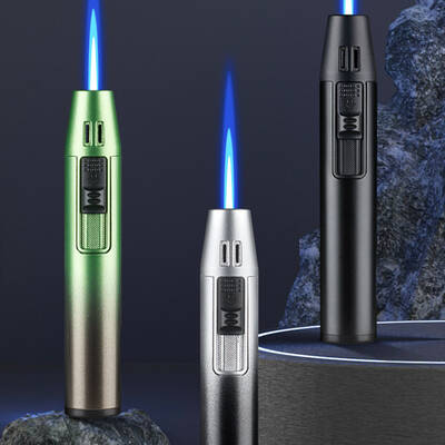 Indestructible Flint Lighter Pen-style Small Inflatable Windproof Torch Lighter