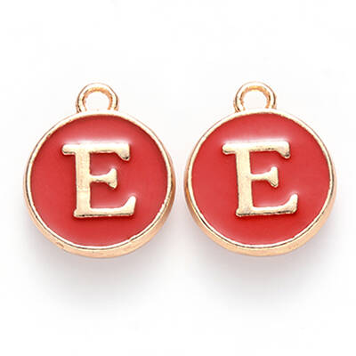 Golden Plated Alloy Enamel Charms