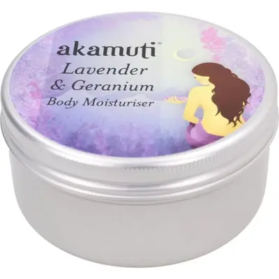 Akamuti Lavender & Geranium Body Moisturizing Cream 100 ml