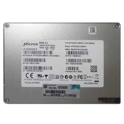 MTFDDAK128MAY Micron M550 128GB Multi-Level Cell SATA 6Gb/s 2.5-Inch Solid State Drive