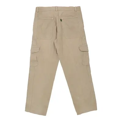 Jeans Man Poi Cargo Trousers - 36W 31L Beige Cotton