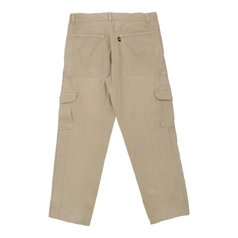 Jeans Man Poi Cargo Trousers - 36W 31L Beige Cotton