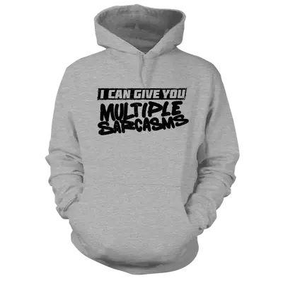 Multiple Sarcasms - Safety Yellow Hoodie