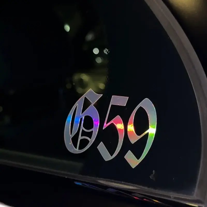 G 59 decal ( sticker, bumper sticker, windshield sticker, JDM)