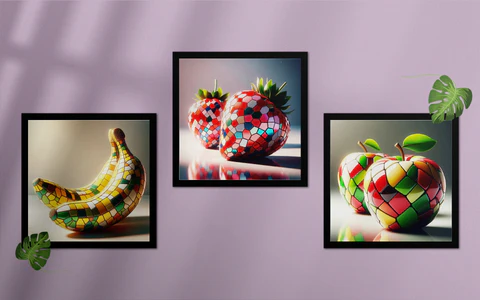 Trio of Vibrant Fruit